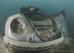 VW in a Cold Capernwray! D200, 10.5mm. by Derek Haslam 